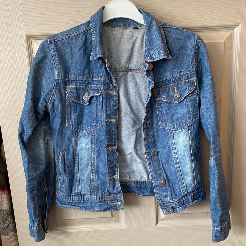 Classic Blue Denim Jean Jacket